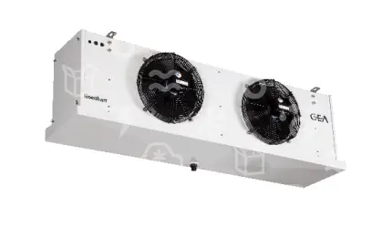 výparník Goedhart  6,10 kW, dT = 8 °C, ventilátor 2 x 300 mm